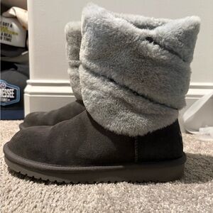 Koolaburra Short Winter Boot - Grey